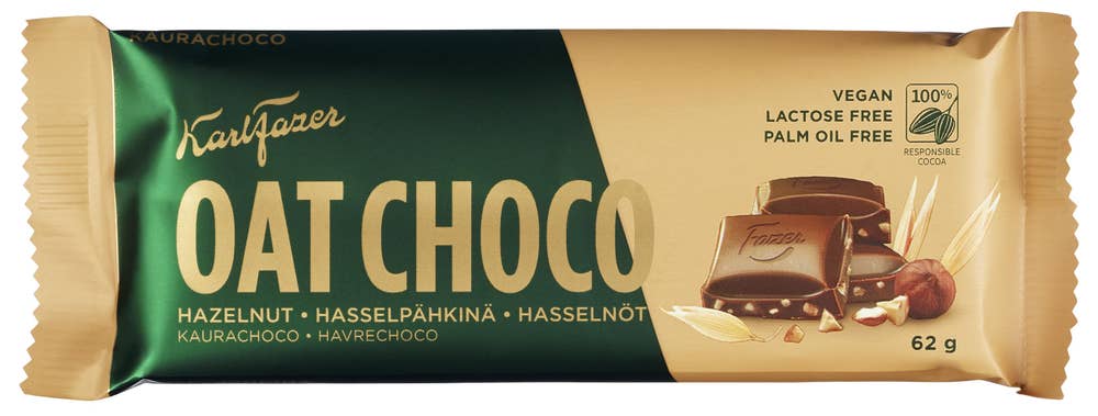 Fazer Oat Choco Hasselnøtt