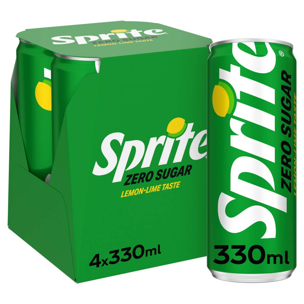 Sprite Zero Sugar 4 x 0,33L