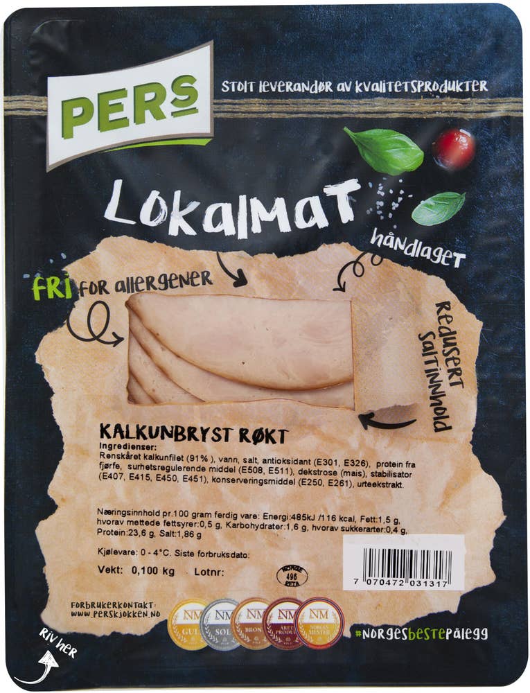 Røkt Kalkunbryst