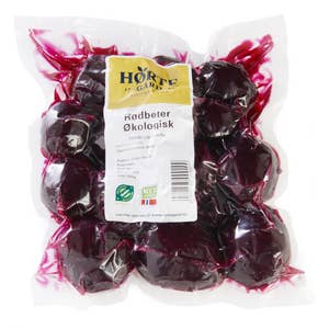 Økologiske rødbeter Sousvide-kokte, Norge