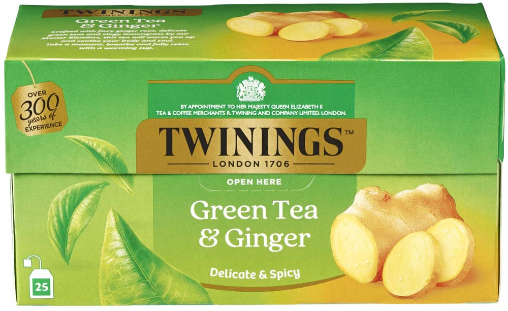 Twinings Grønn Te Ingefær