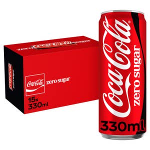 Coca-Cola Zero Sugar 15 x 0,33L