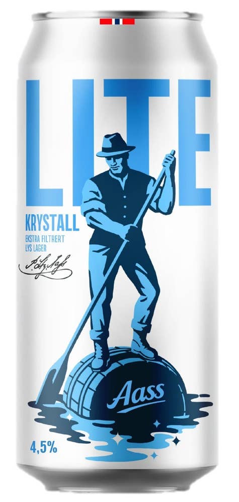 Aass Bryggeri Aass Krystall LITE 6 x 0,5L