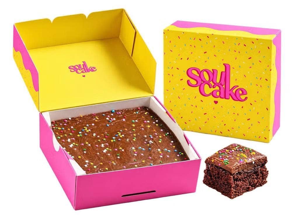 Soulcake Langpannekake med strøssel