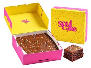 Soulcake Langpannekake med strøssel