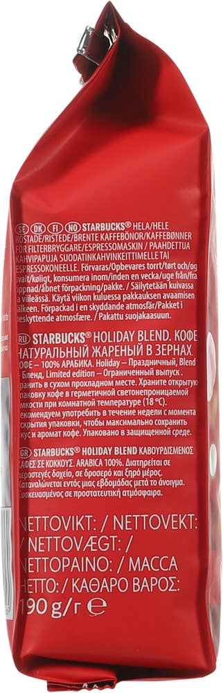 Starbucks Holiday Blend Hele bønner