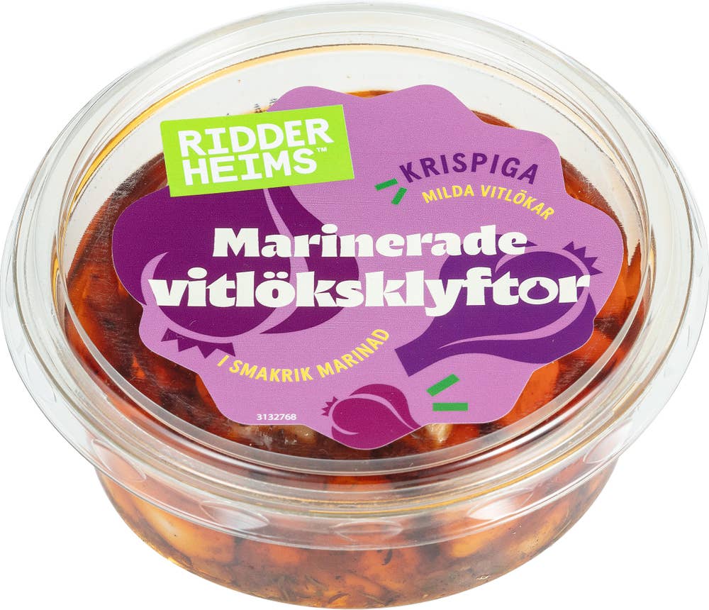 Ridderheims Marinerte hvitløksfedd