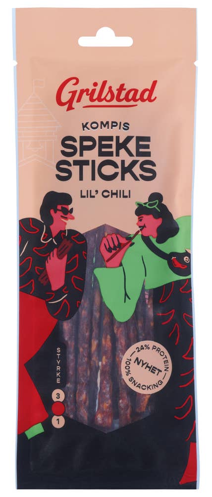 Grilstad Kompis chili spekesticks