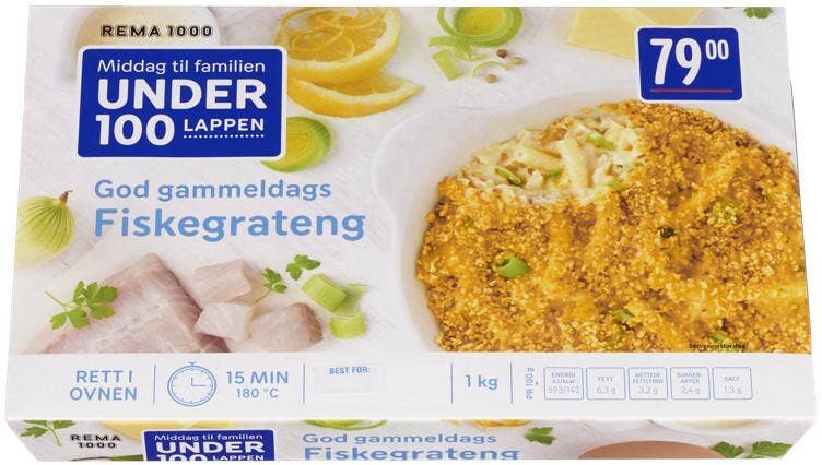 REMA 1000 Fiskegrateng
