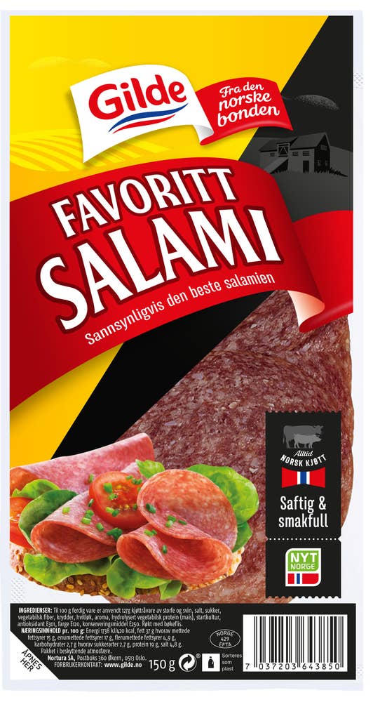Gilde Skivet favorittsalami