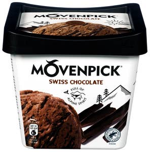 Mövenpick Swiss chocolate