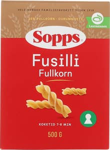 Sopps Fusilli fullkorn