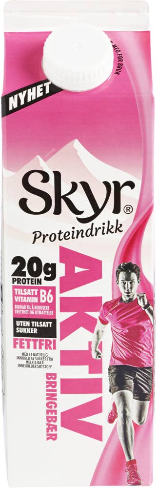 Q Skyr Drikke Bringebær