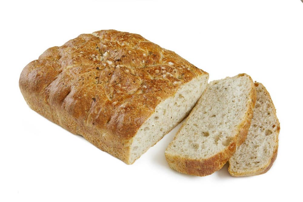 Focaccia med rosmarin og flaksalt Fersk, 550 g