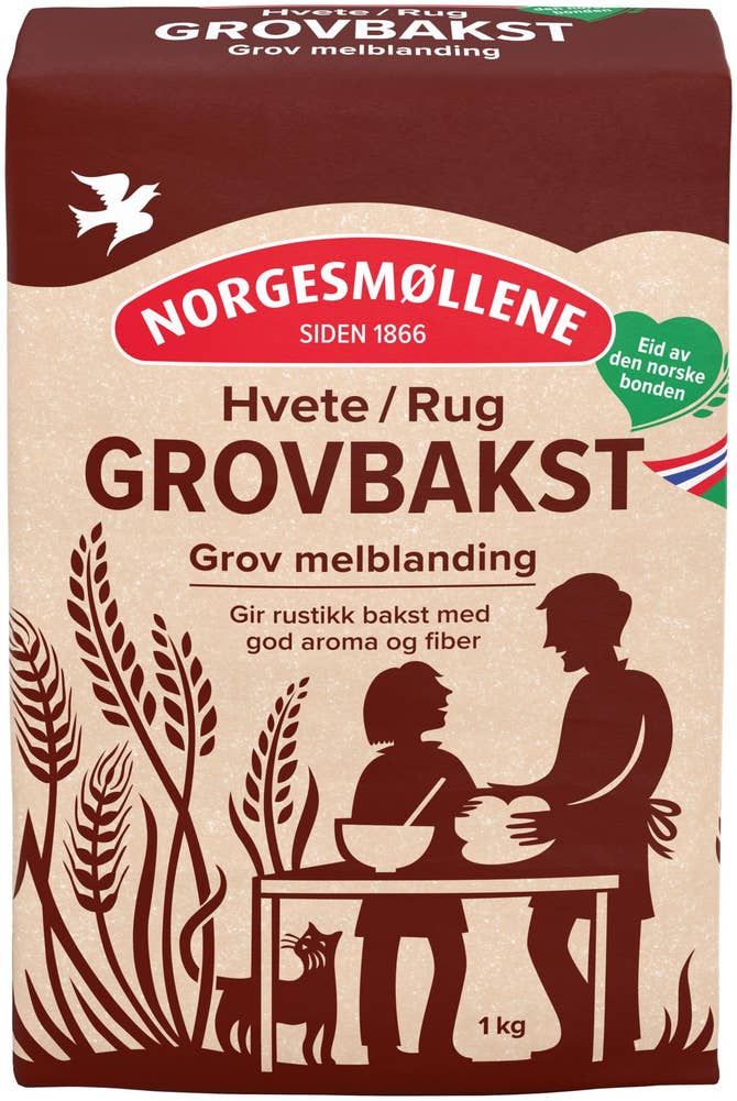 Norgesmøllene Grovbakstmel