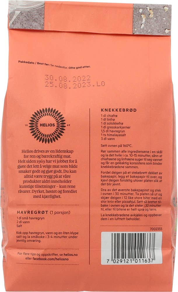 Helios Små havregryn økologisk