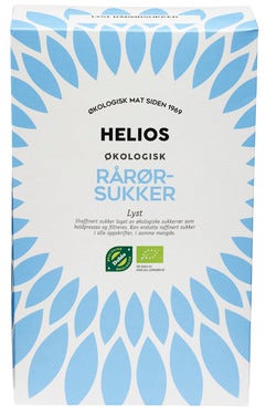 Helios Rårørsukker Lyst Økologisk
