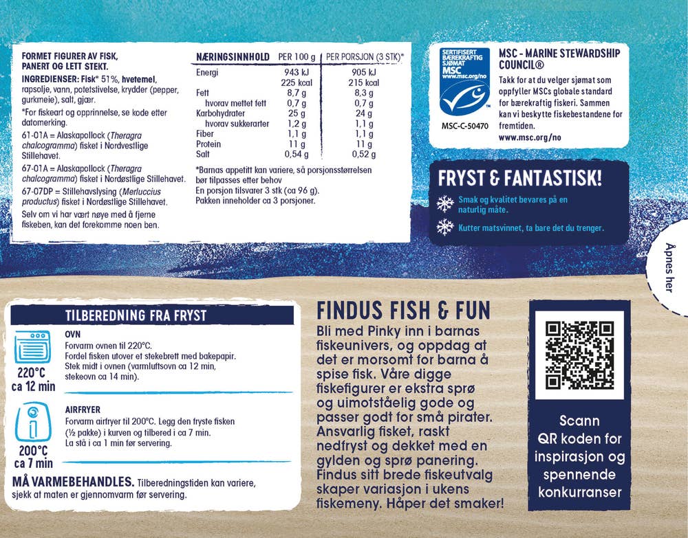 FINDUS Fish & Fun fiskefigurer