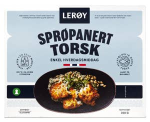 Lerøy Brand Sprøpanert torsk