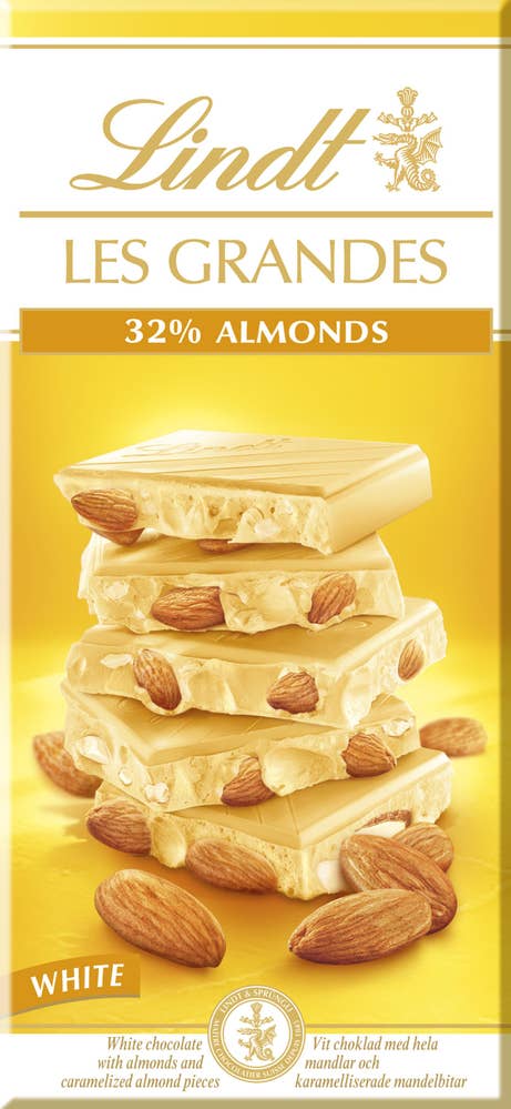 Lindt Les Grandes Hvit mandel