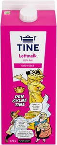 Tine Lettmelk 1% fett