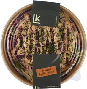 Kreativ Catering Terriyaki marinert kylling salat
