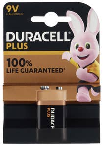 Duracell Batteri 9V Plus Power