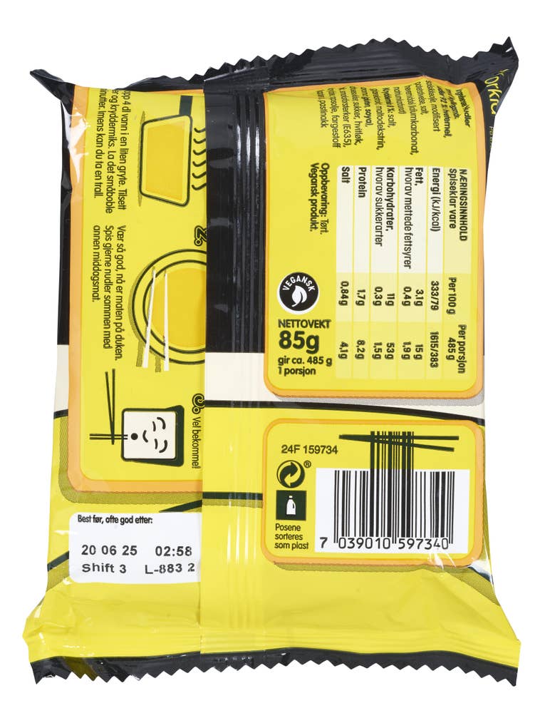 Mr.Lee Nudler med kyllingsmak