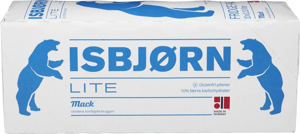 Mack Isbjørn Lite Fridgepack 10 x 0,33L