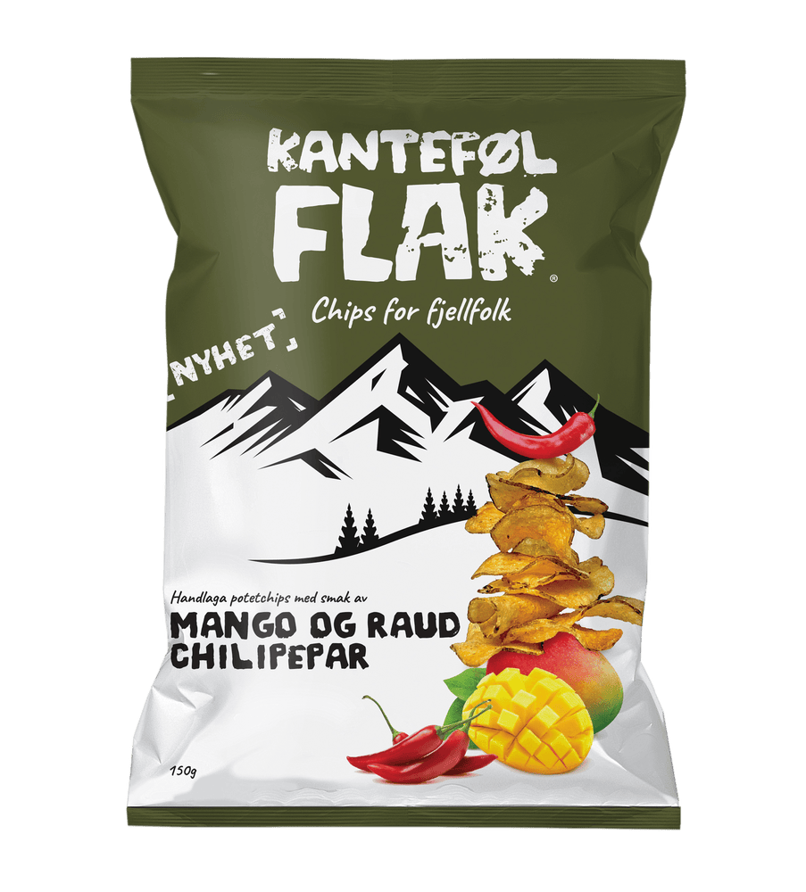 Chips med Mango og Chili 150 g
