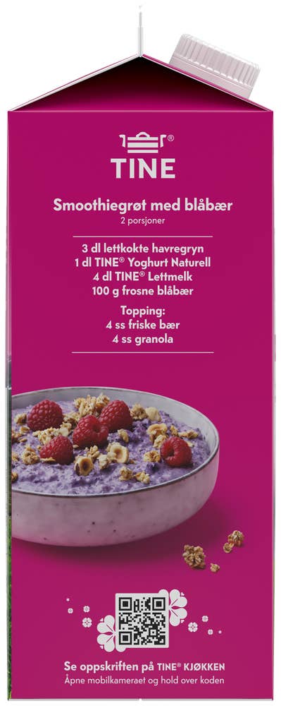 Tine Lettmelk 1% fett