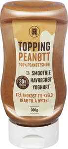 R Toppingsaus med peanøtter