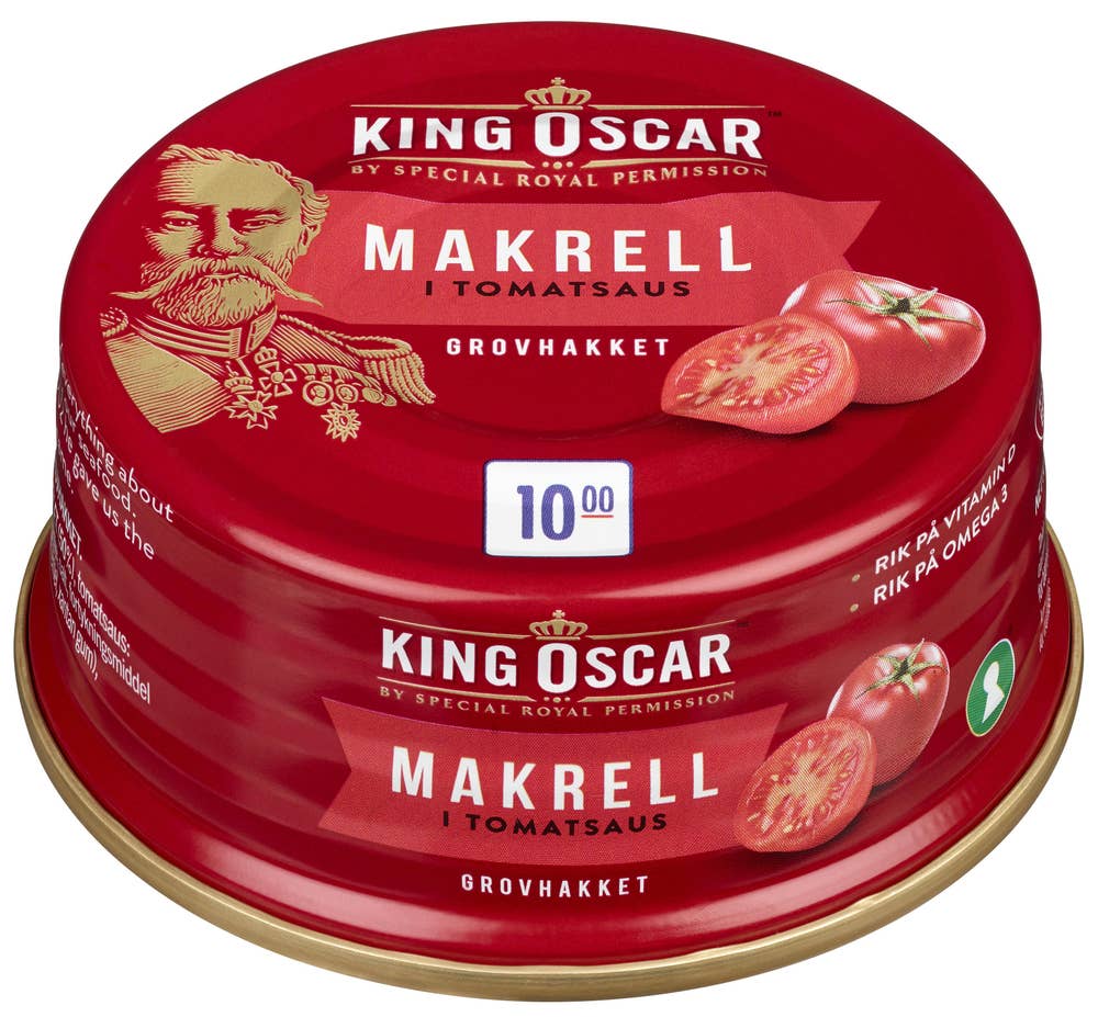 King Oscar Makrell i Tomat