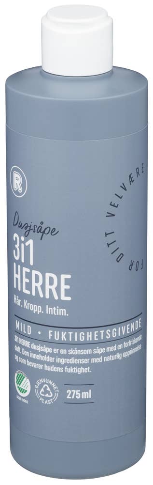 R Dusjsåpe 3i1 for herre