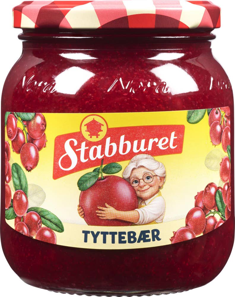 Stabburet Tyttebærsyltetøy Hjemmelaget