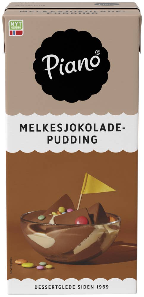 TINE Piano Melkesjokoladepudding