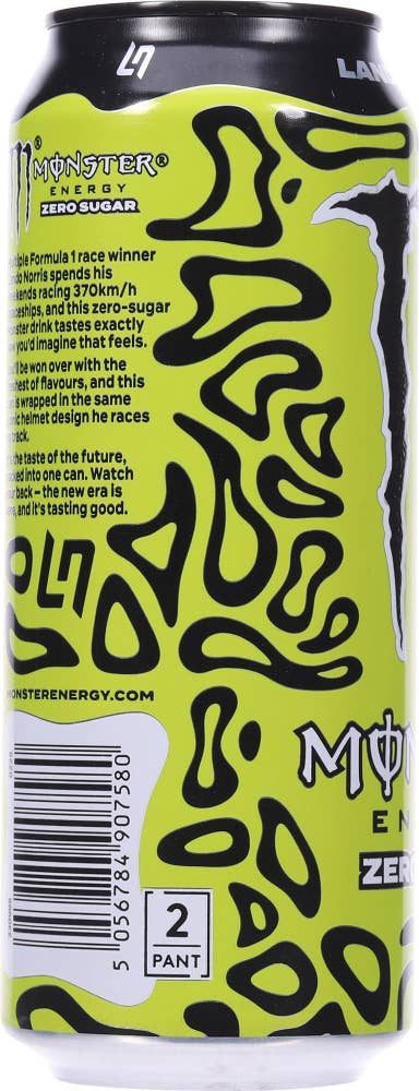 Monster Lando Norris zero sugar
