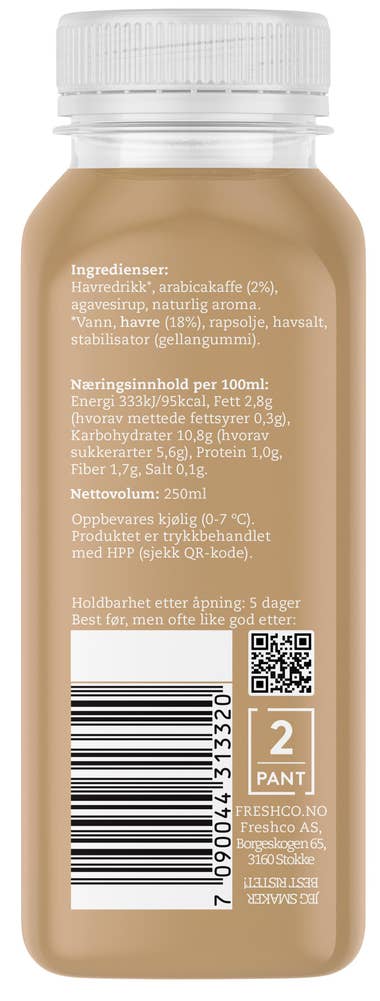 Oslo Cold Brew Iskaffe Caramel