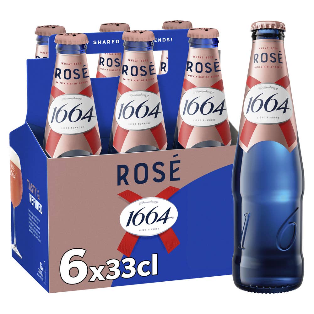Kronenbourg 1664 Blanc Rose 6x0,33L