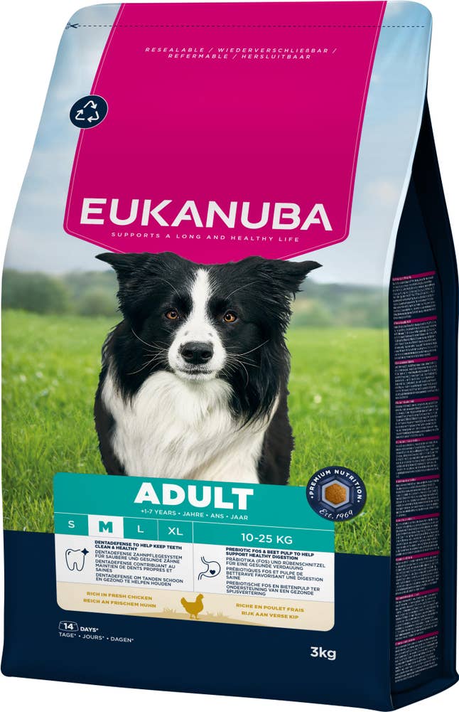 Eukanuba Tørrfôr Adult medium breed