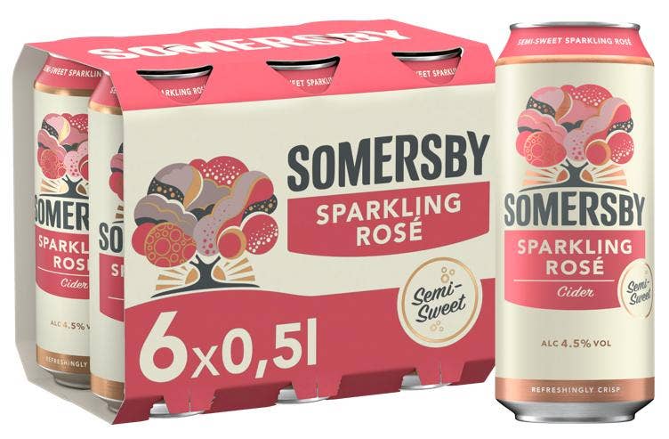Somersby Sparkling Rosé 6x0,5l