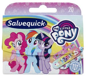 Salvequick Plaster My Little Pony Ulike størrelser