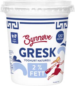 Synnøve Gresk Gresk yoghurt 2% Fett