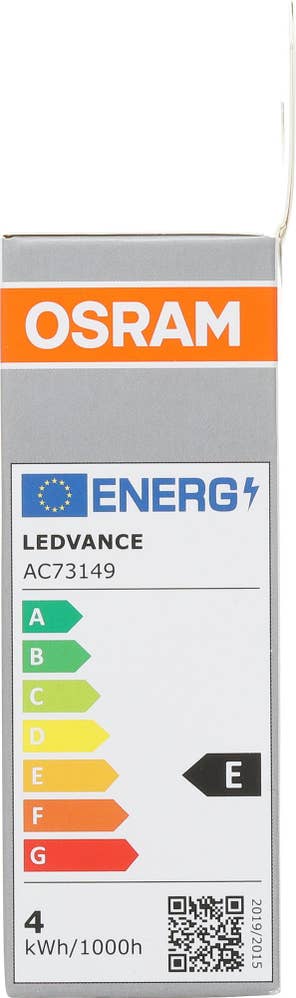 Osram LED-lyspære CLB 40 Klar, E14, 2-pk