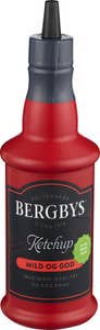 Bergbys Ketchup med mindre sukker og salt