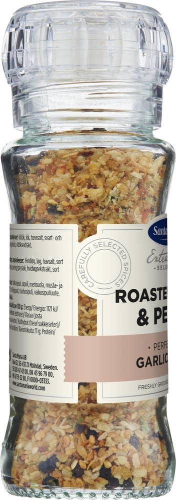 Santa Maria Roasted Garlic & Pepper Med kvern