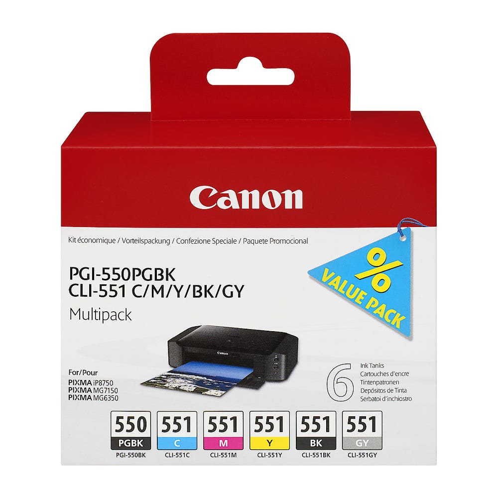 Canon Pgi-550/cli-551 Scmgg