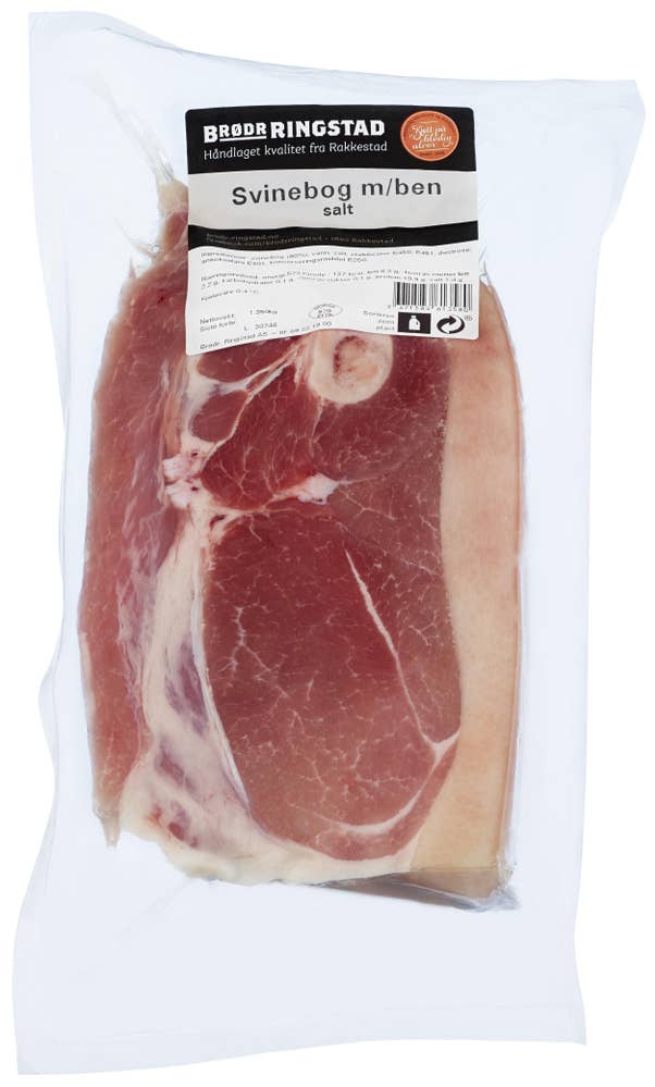 Brødr Ringstad Svinebog med ben saltet