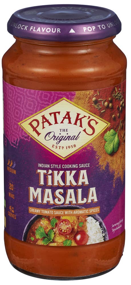 Patak's Tikka Masala Cooking Sauce