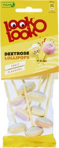 LOOK-O-LOOK Dextrose lollipops Fruktsmak